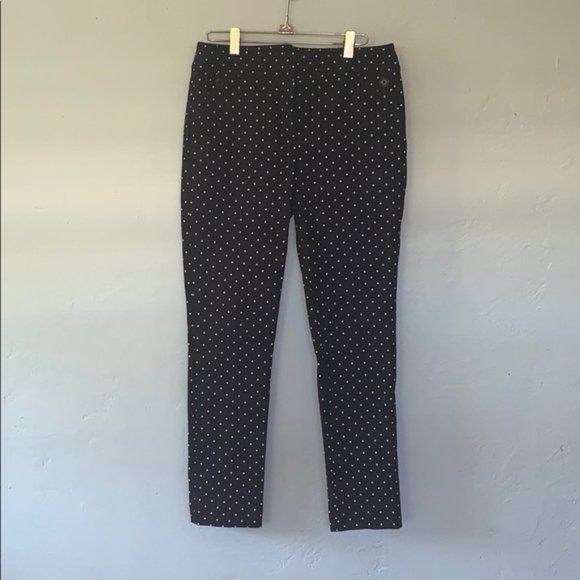 Loft Marisa Skinny Polka Dot Pants - Picture 5 of 6